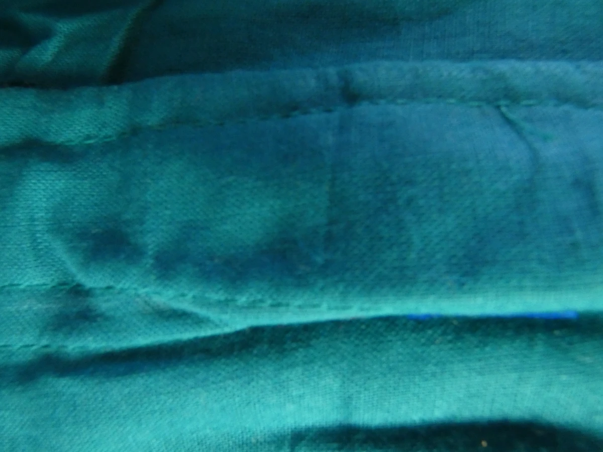 Traditionele turquoiseblauwe sari-set - foto 14