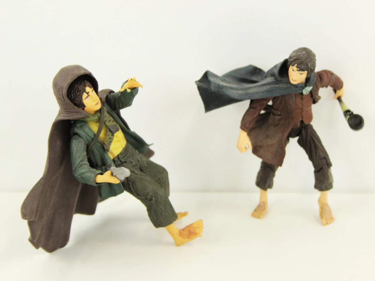LOTR Actiefiguren Set (9 stuks) - The Fellowship of the Ring - NLP / Marvel - foto 3
