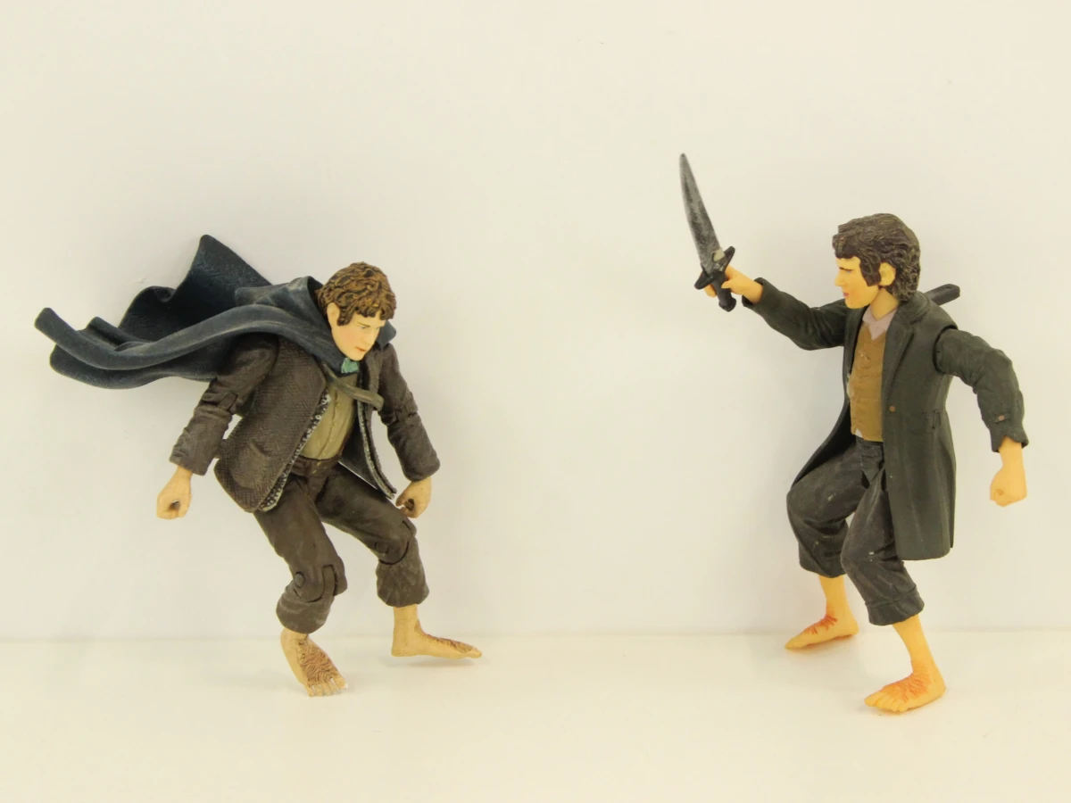 LOTR Actiefiguren Set (9 stuks) - The Fellowship of the Ring - NLP / Marvel - foto 4