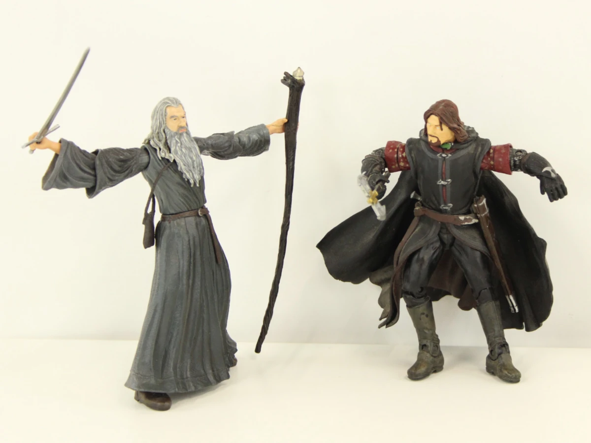 LOTR Actiefiguren Set (9 stuks) - The Fellowship of the Ring - NLP / Marvel - foto 5