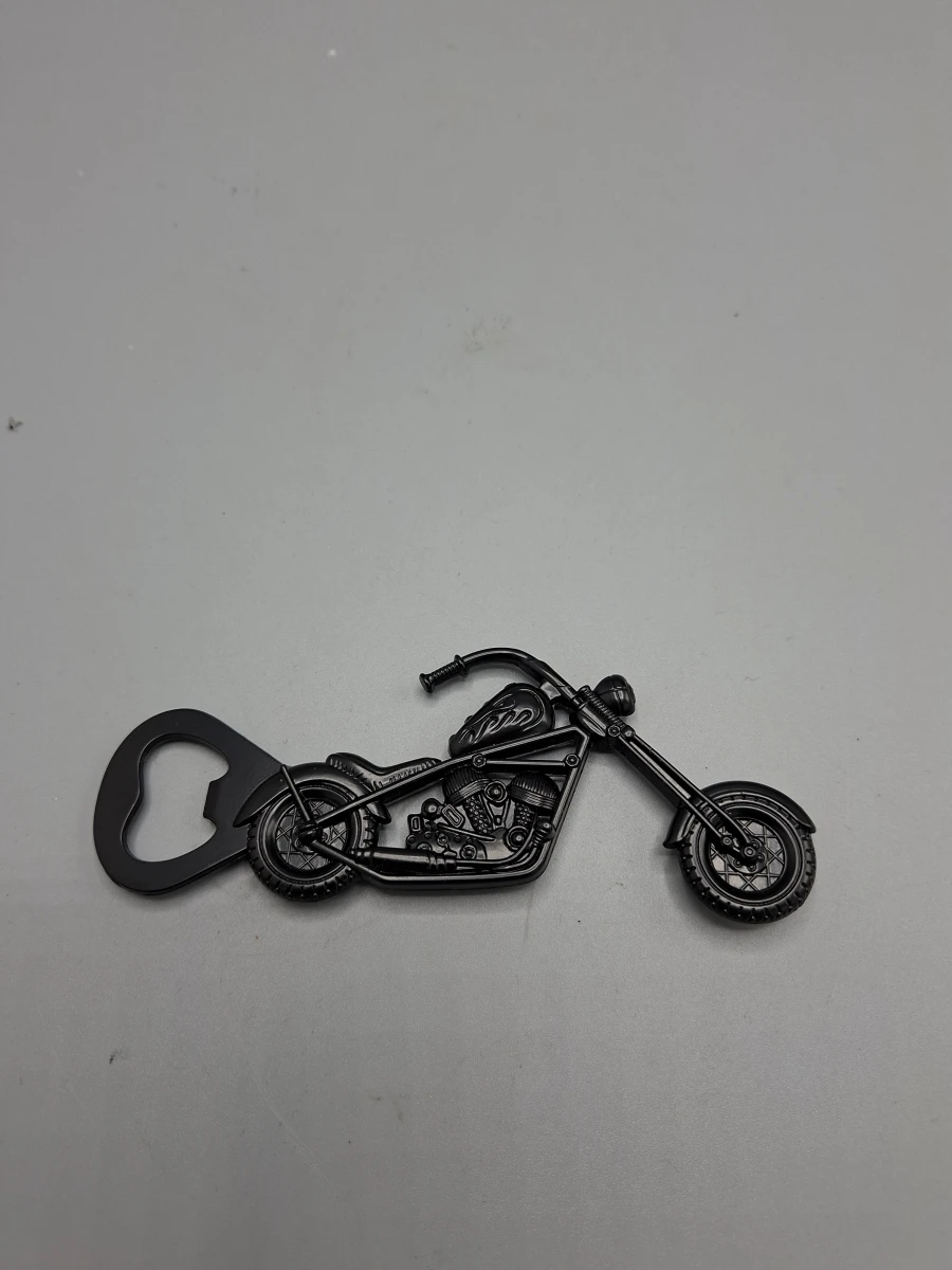 Stoere Metalen Motor Flesopener in Luxe Cadeaubox – LKKCHER Motorbike Bottle Opener - foto 2