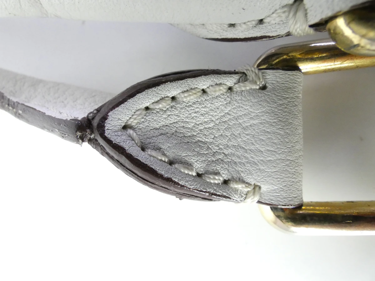 Louis Vuitton Mahina XL witte leren tas - foto 7