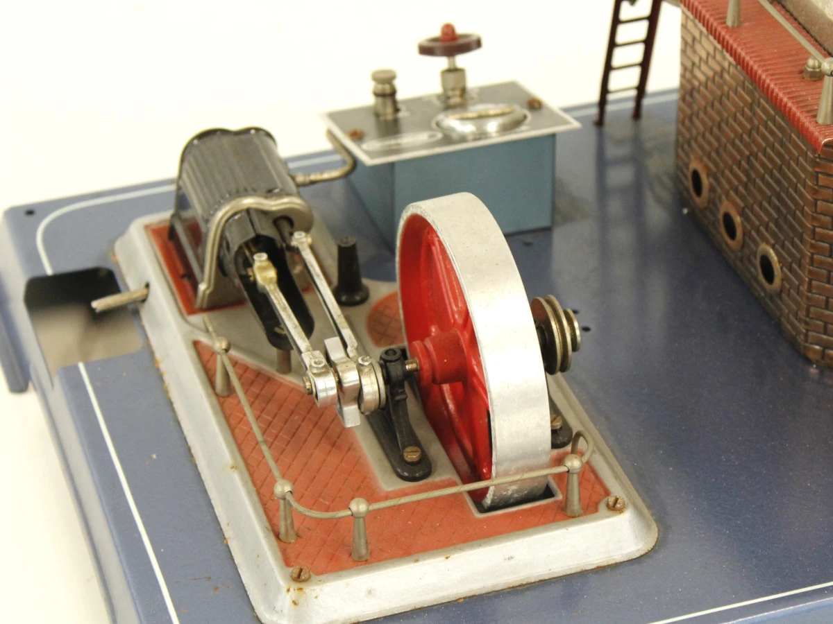 Wilesco stationaire stoommachine jaren 80 - foto 5