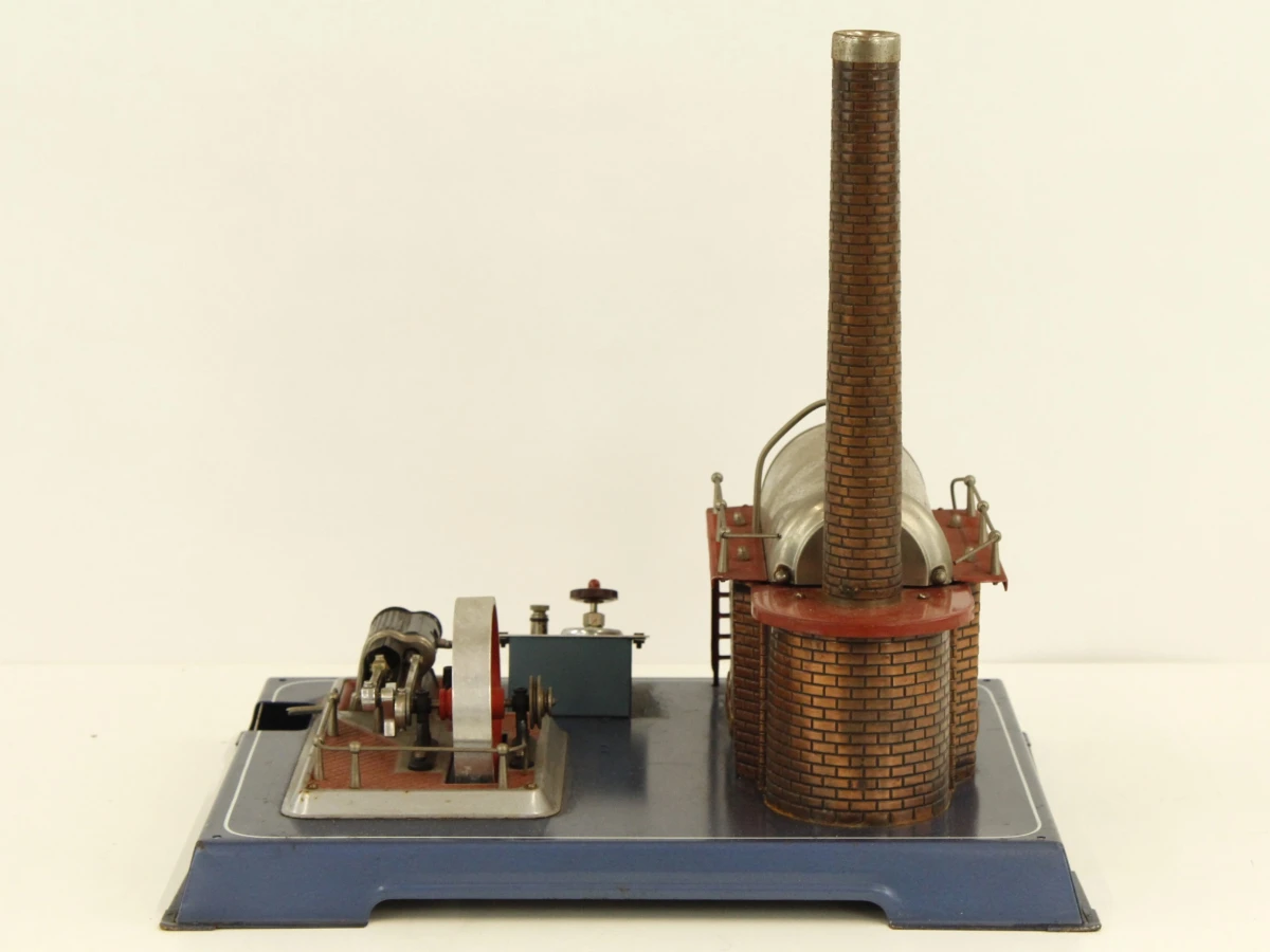 Wilesco stationaire stoommachine jaren 80 - foto 6