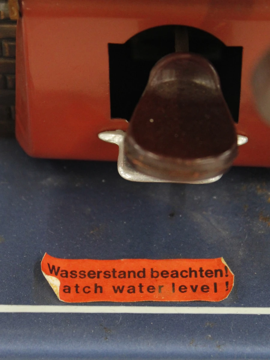 Wilesco stationaire stoommachine jaren 80 - foto 8