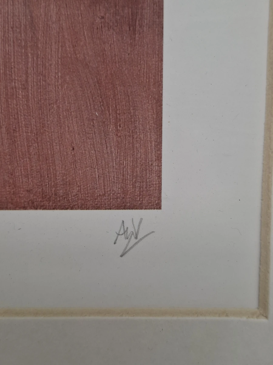 Gelimiteerde Abstract-Expressionistische Lithografie – An Vanderlinden (Gelimiteerde Oplage) - foto 2