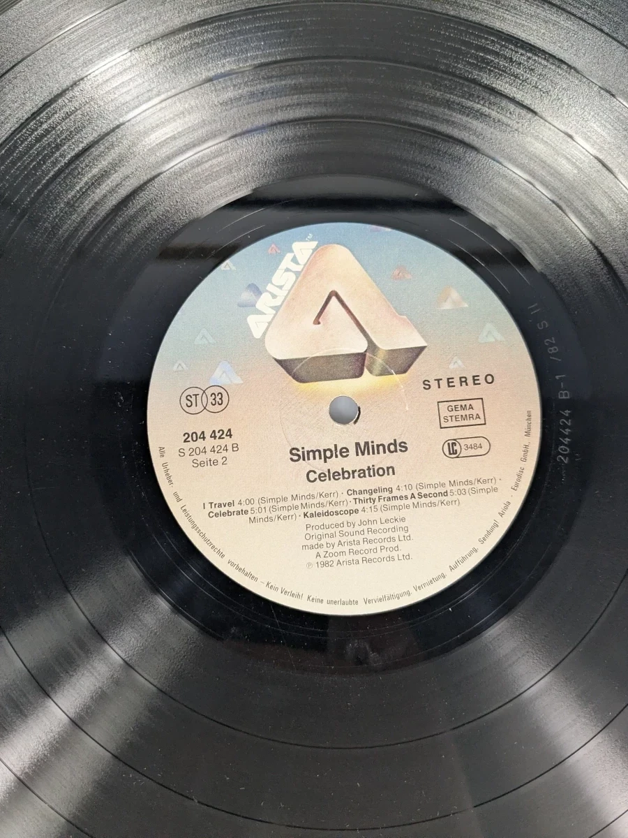 Simple Minds – Celebration – LP/Vinyl - foto 4