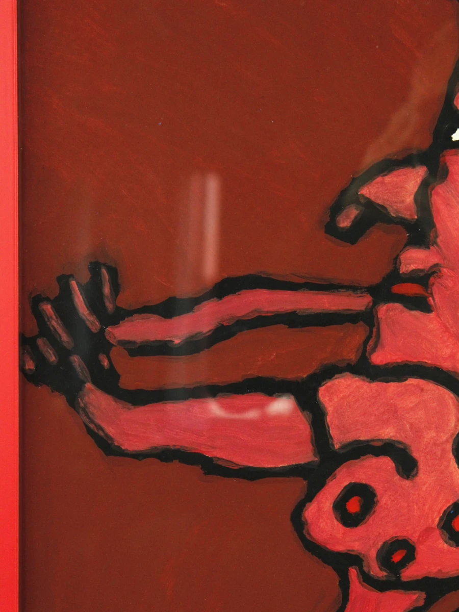 Ivan Vander Vliet - “Grappige figuur” - gouache, vroeg werk 2005 - foto 4