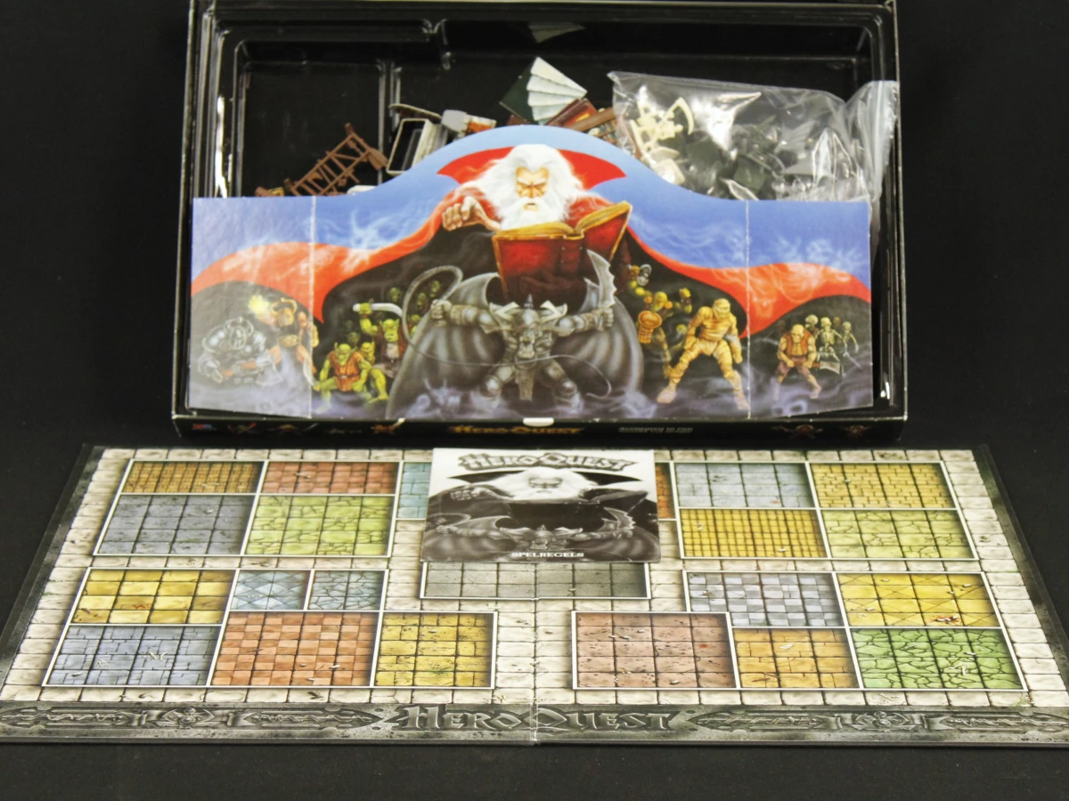 Origineel HeroQuest Bordspel – MB Games – Nederlandstalige Vintage Editie - foto 3