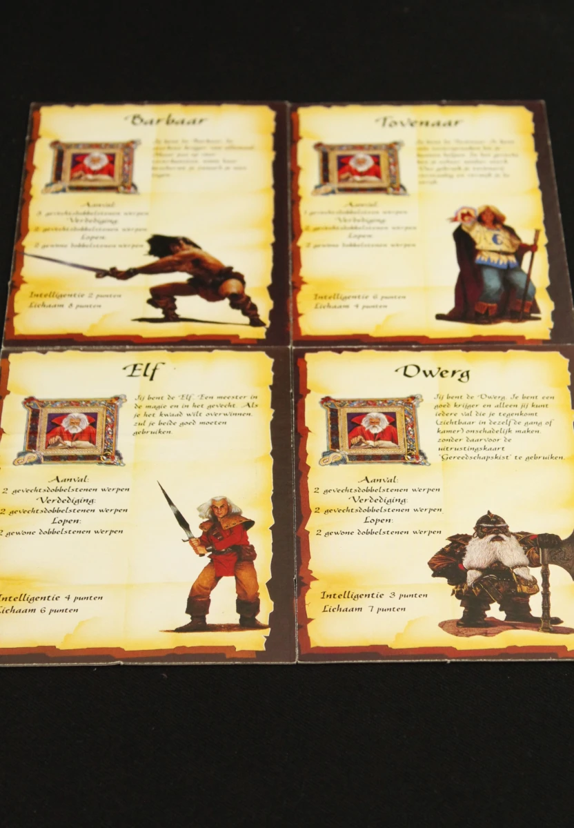 Origineel HeroQuest Bordspel – MB Games – Nederlandstalige Vintage Editie - foto 5