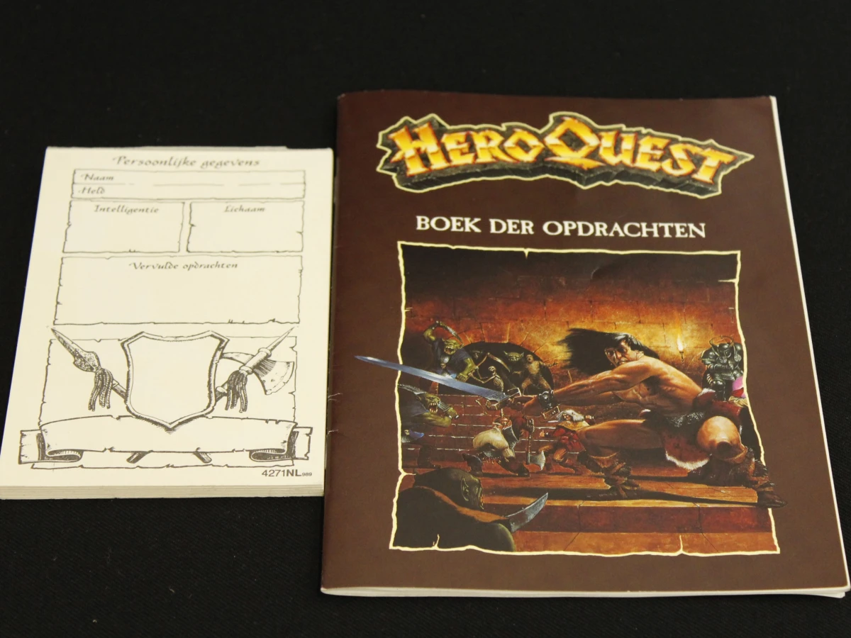 Origineel HeroQuest Bordspel – MB Games – Nederlandstalige Vintage Editie - foto 6
