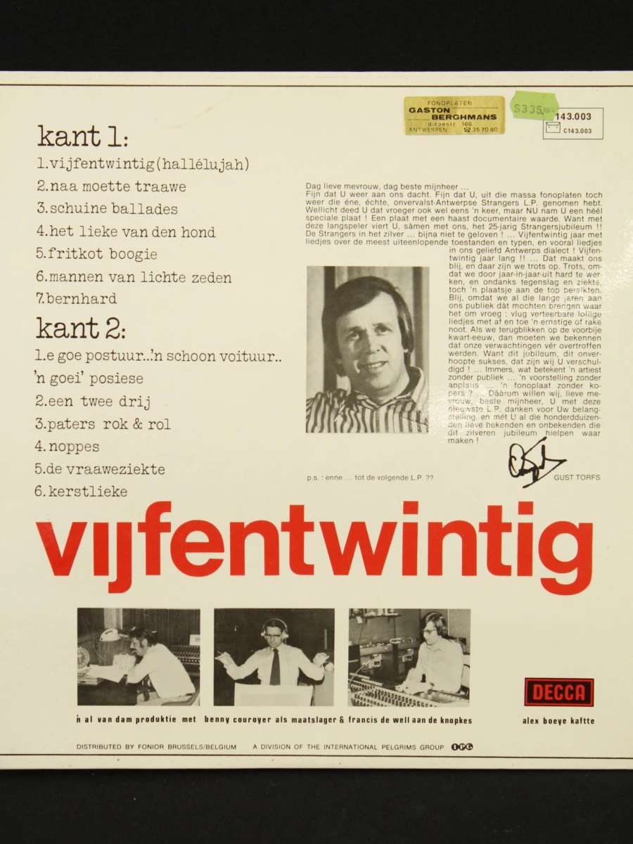 Lot met 7 LP's van De Strangers - foto 2