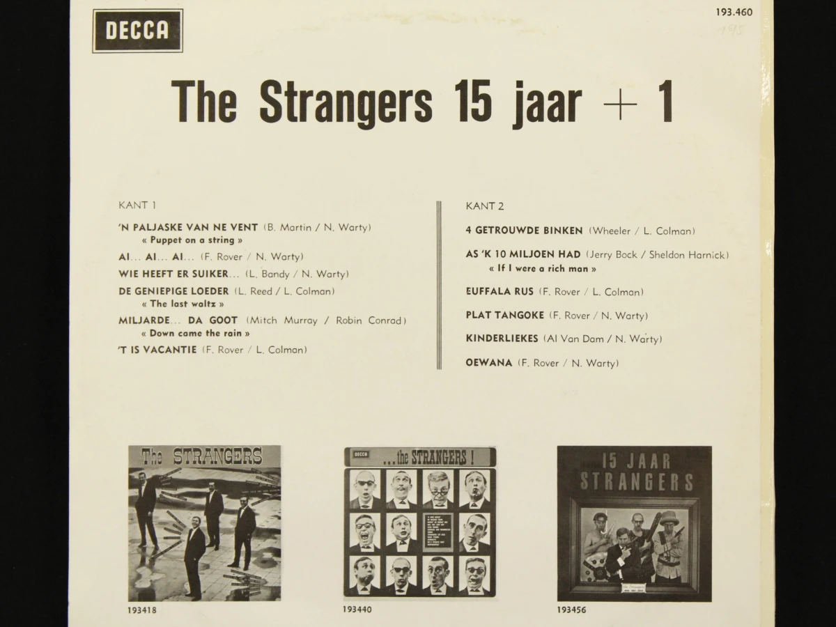 Lot met 7 LP's van De Strangers - foto 6