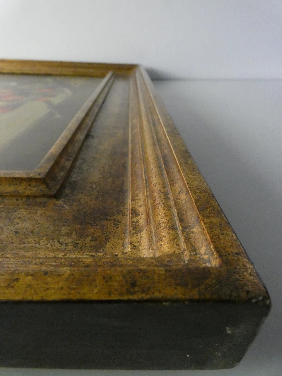 Olieverfschilderij "Stilleven met aardbeien" – gesigneerd Raymond van Hoeck - foto 14