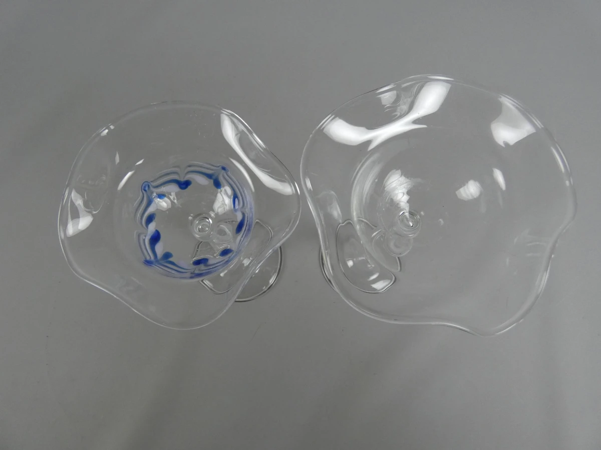 2 kunstglazen coupes - foto 2