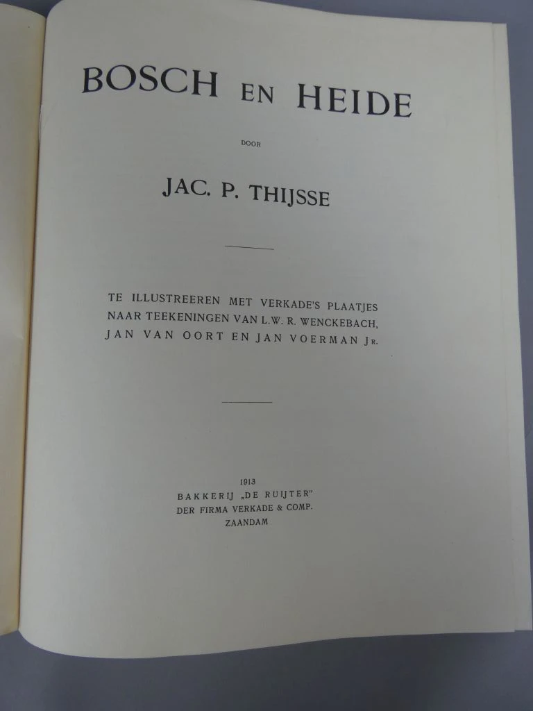 Klassiek Verkade-album Bosch en Heide - foto 5