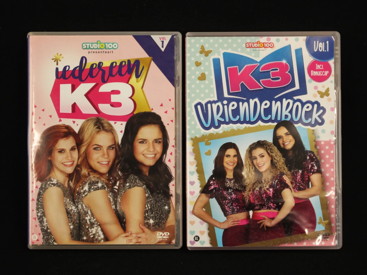Set van 10 K3 DVD's met shows en clips verschillende generaties en periodes - foto 4