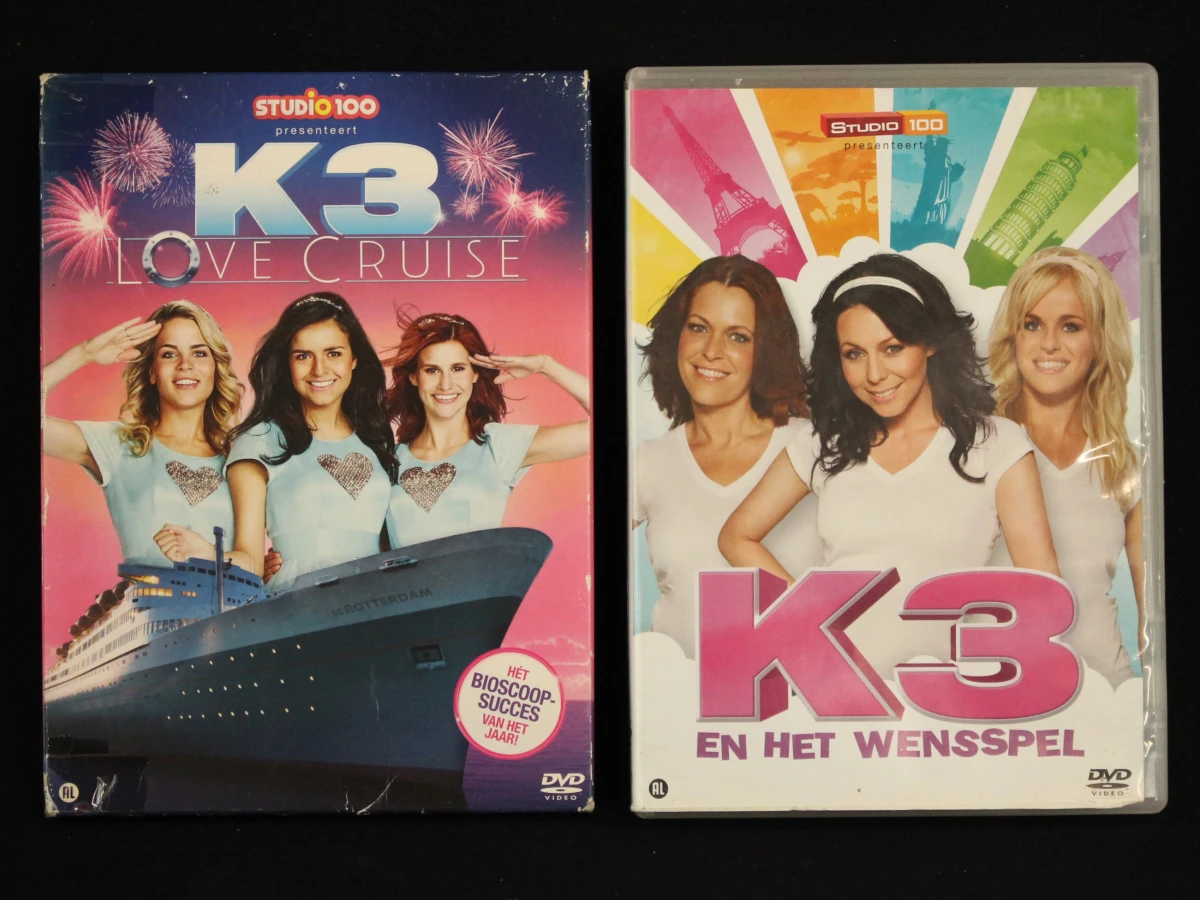 Set van 10 K3 DVD's met shows en clips verschillende generaties en periodes - foto 5
