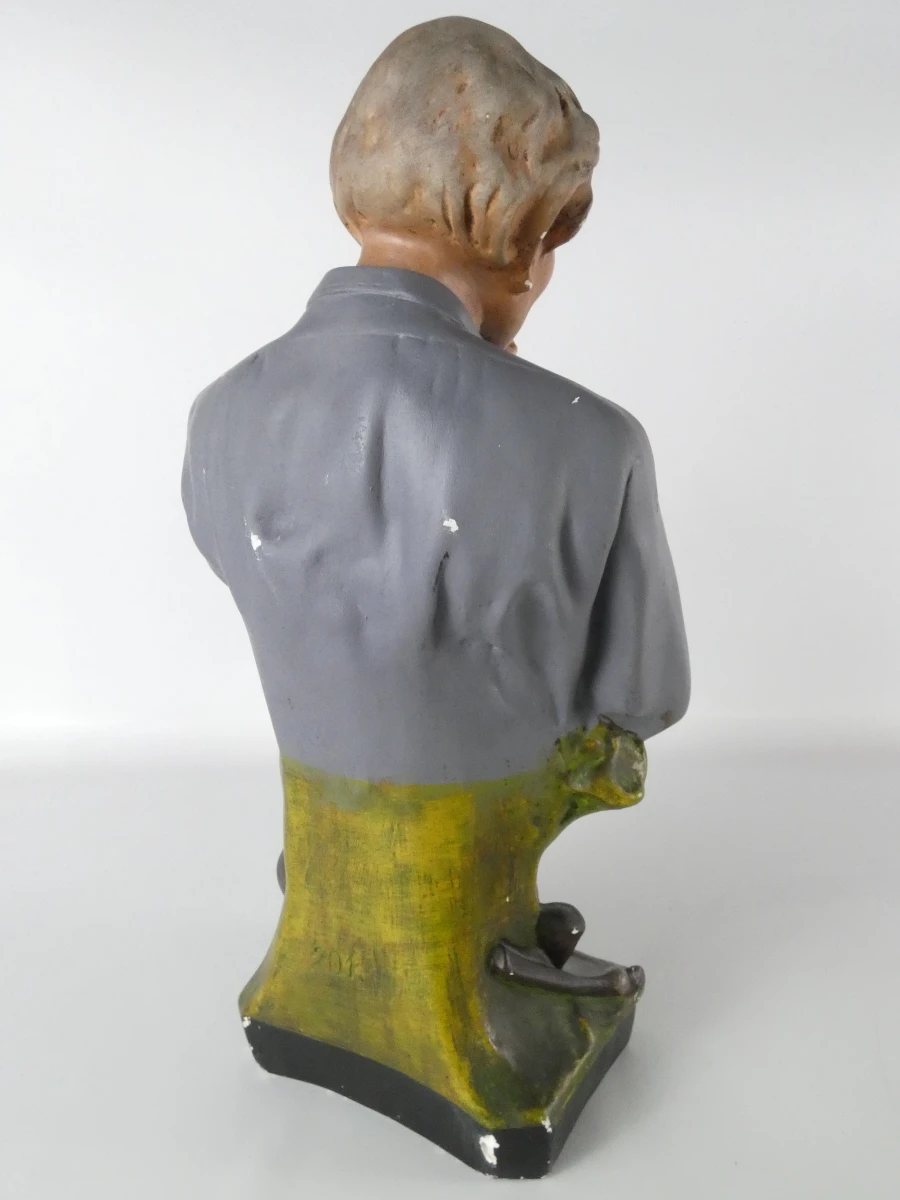 "Après le Travail" - Vintage decoratief beeldje (model 201) - foto 6
