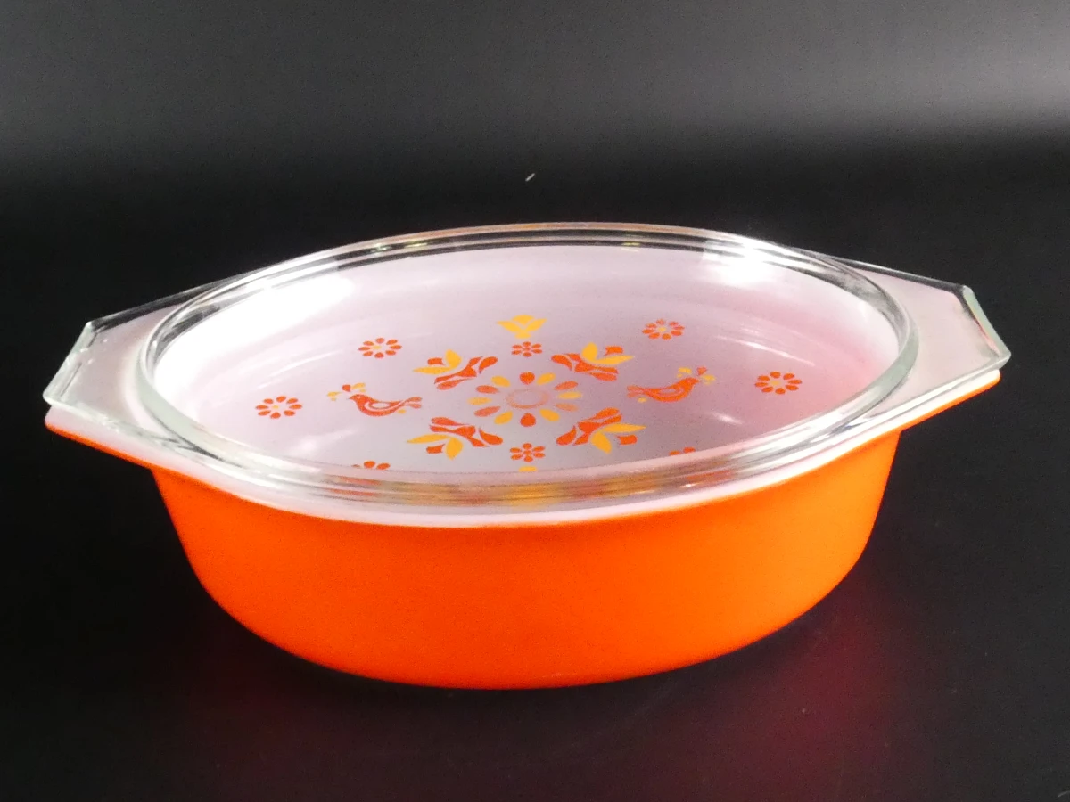 Vintage Pyrex Serveer- en Opbergset - Amerikaans - foto 9