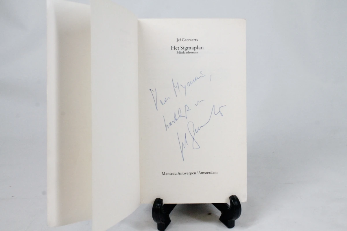 2 Misdaadromans - Jef Geeraerts (gesigneerd) - foto 4