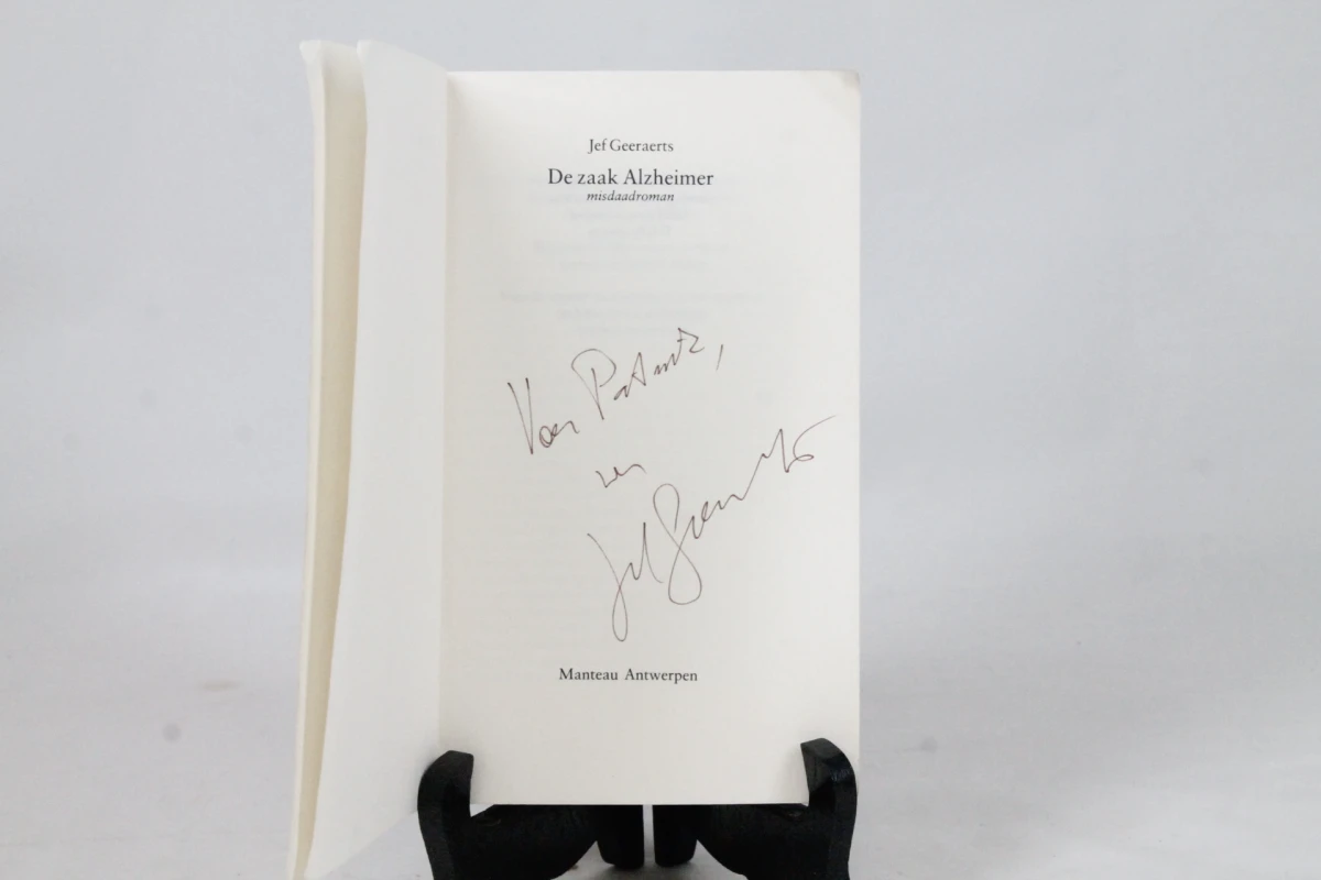 2 Misdaadromans - Jef Geeraerts (gesigneerd) - foto 3