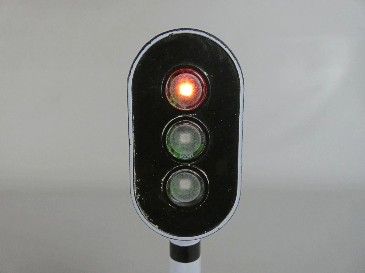 Miniatuur Verkeerslicht / Spoorwegsein - foto 8
