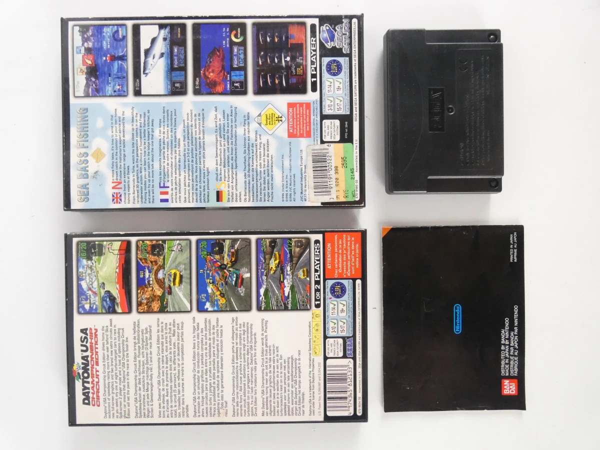 Sega Saturn spellen en accessoires set - foto 2