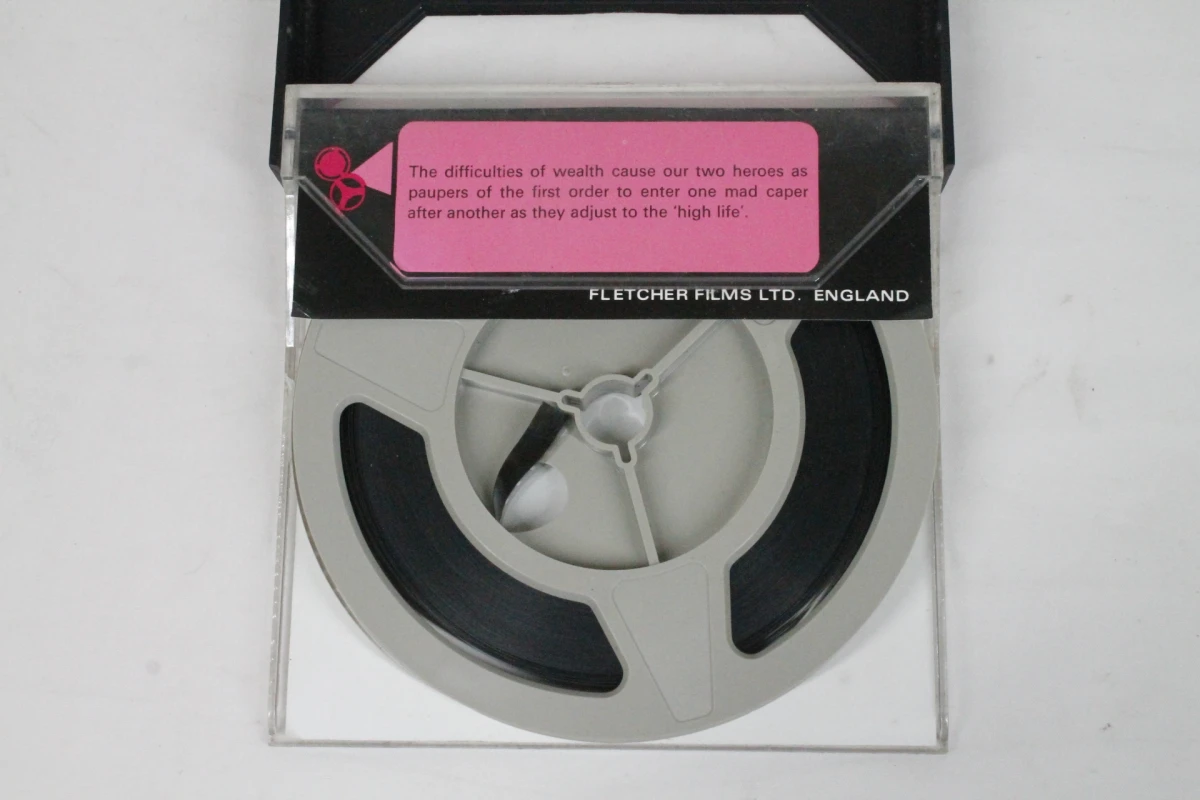 Vintage Super 8mm-filmspoel: Laurel & Hardy - foto 4