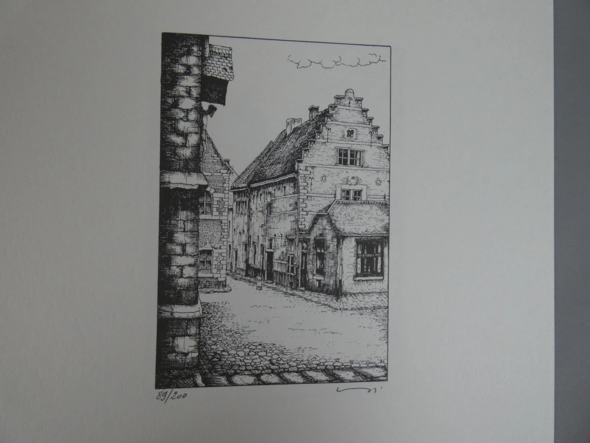 Kunstmap Het Begijnhof van Tongeren - 1985 - foto 7