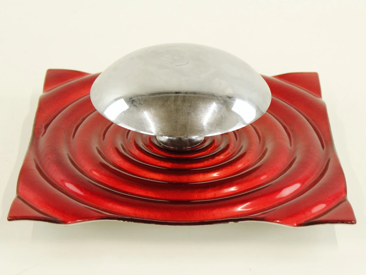 Wandlamp rood glas/chrome | Neuhaus / Pan / Globen AB - foto 6