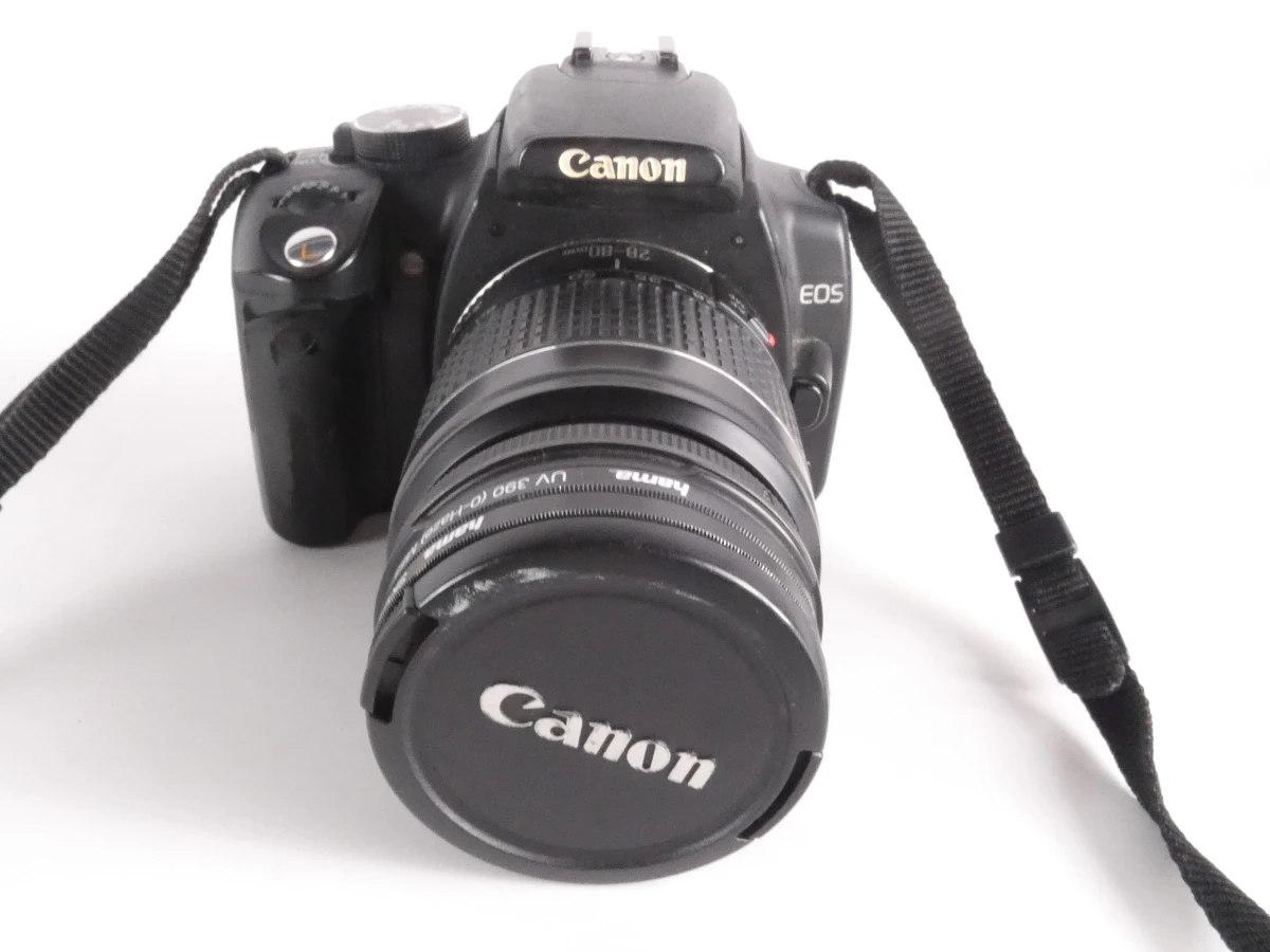 Canon EOS 350D digitale spiegelreflexcamera met tas en accessoires - foto 10