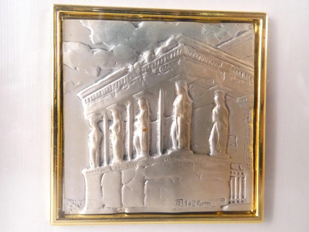 Set van 9 gecertificeerde Italiaanse Miniaturen (23kt Goud- & Zilverfolie) - foto 8