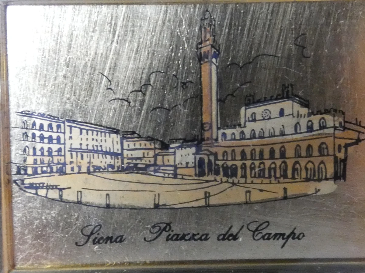 Set van 9 gecertificeerde Italiaanse Miniaturen (23kt Goud- & Zilverfolie) - foto 17