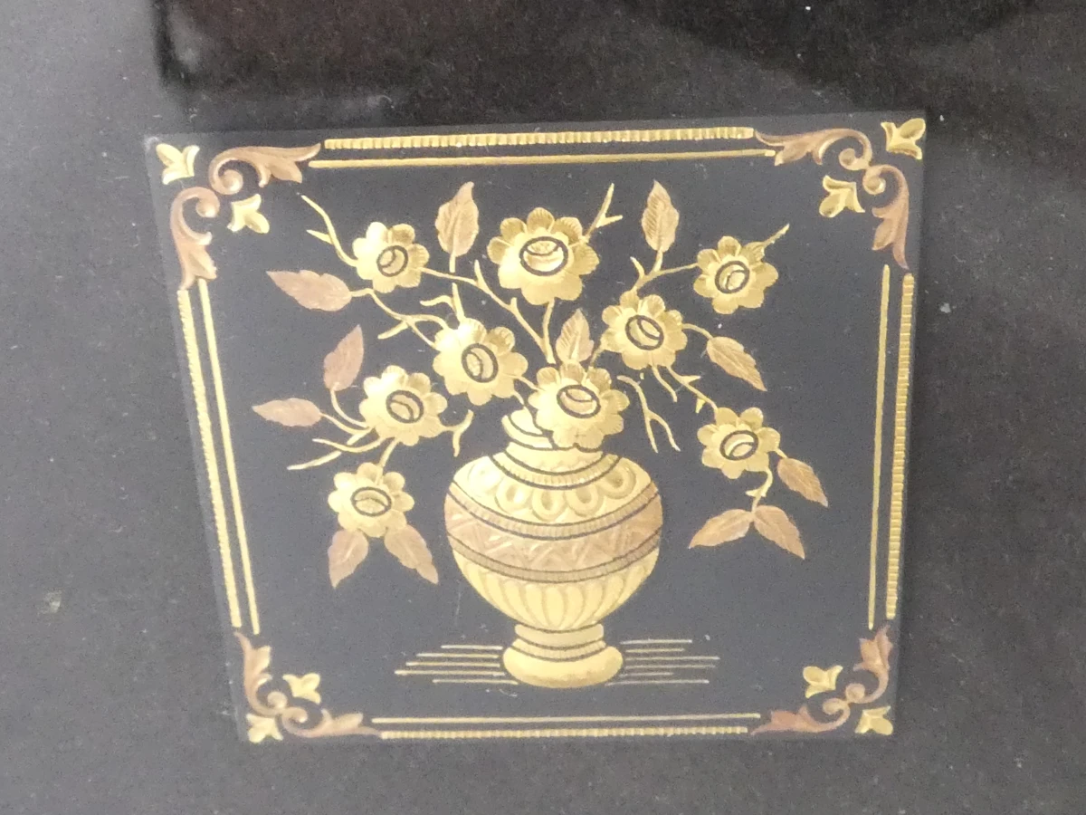 Set van 9 gecertificeerde Italiaanse Miniaturen (23kt Goud- & Zilverfolie) - foto 21