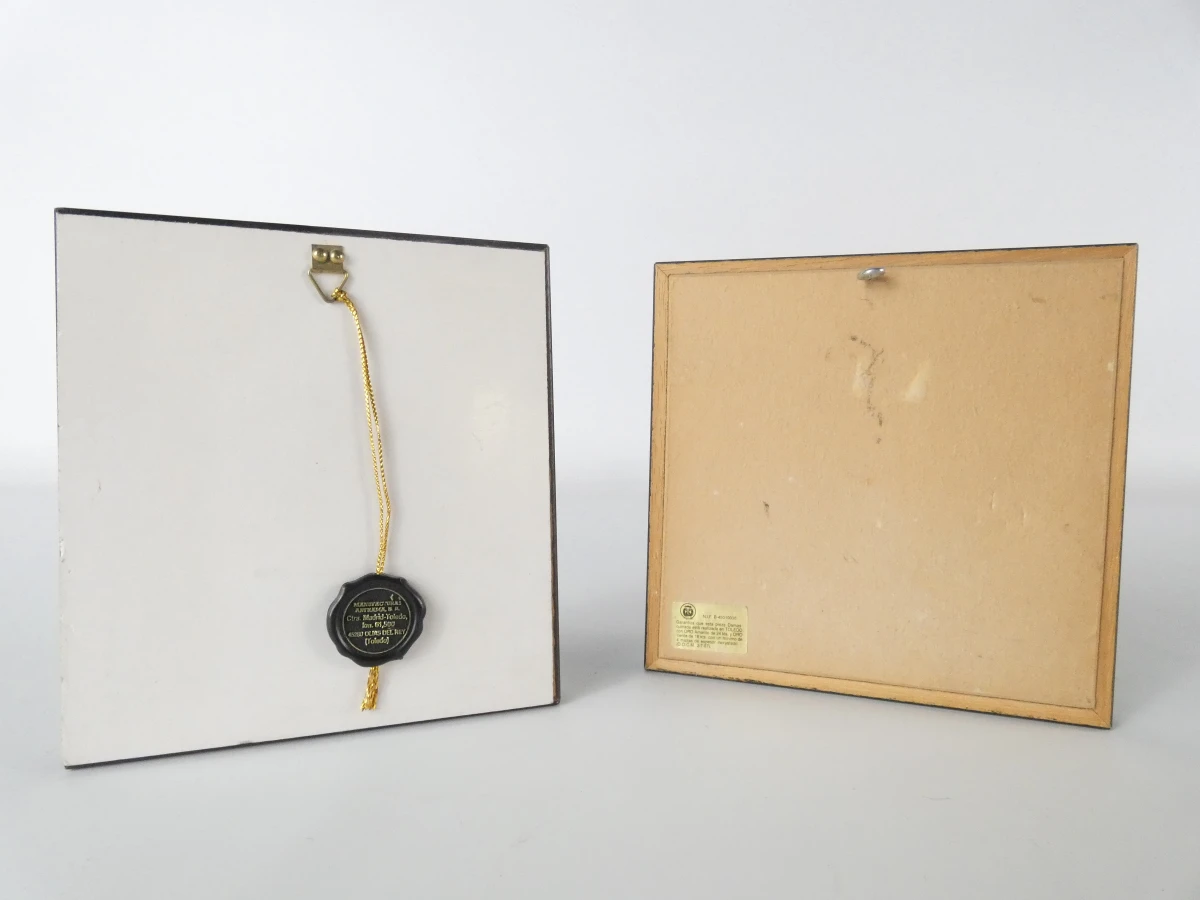 Set van 9 gecertificeerde Italiaanse Miniaturen (23kt Goud- & Zilverfolie) - foto 22