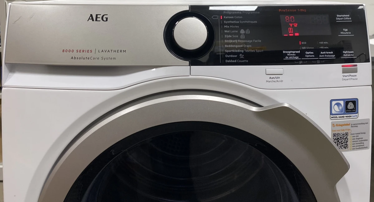 Warmtepompdroogkast - AEG- type: T8DEE86S - foto 3