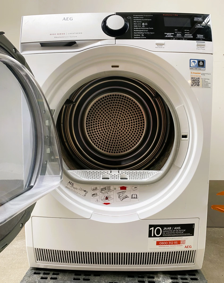 Warmtepompdroogkast - AEG- type: T8DEE86S - foto 4