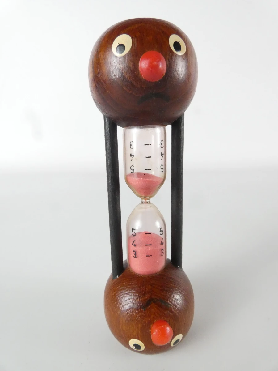 Retro houten serveerset voor hapjes/cocktails - foto 2