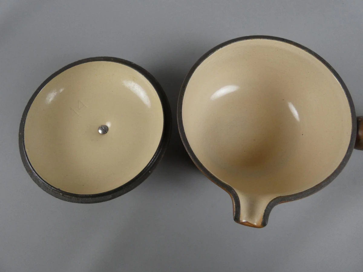 Le Creuset schenkpan met deksel - foto 3