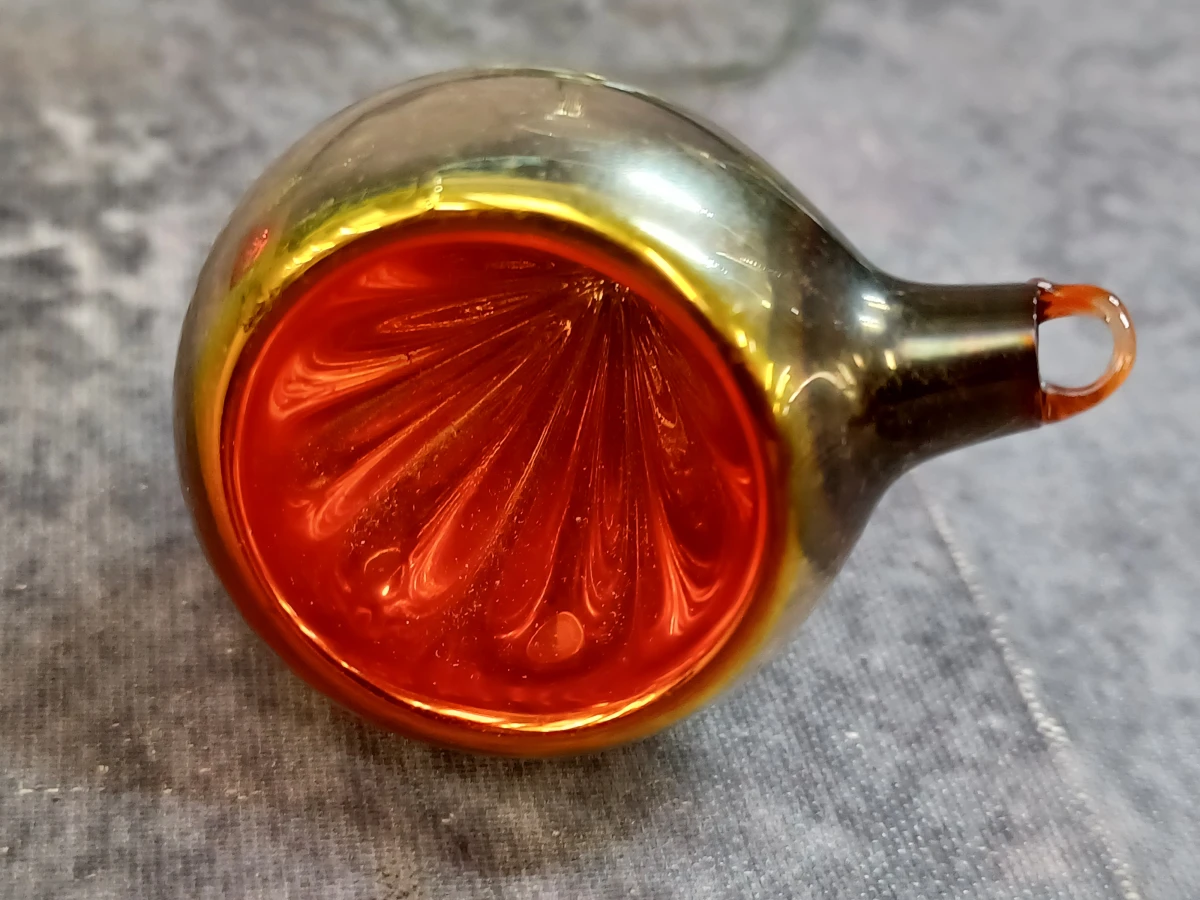 Vintage glazen Ajeko reflector - foto 4