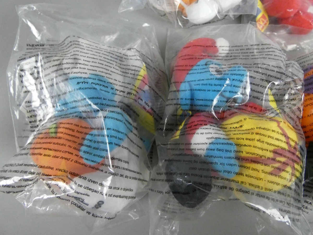 5 smurfen Happy meal figuren - foto 3