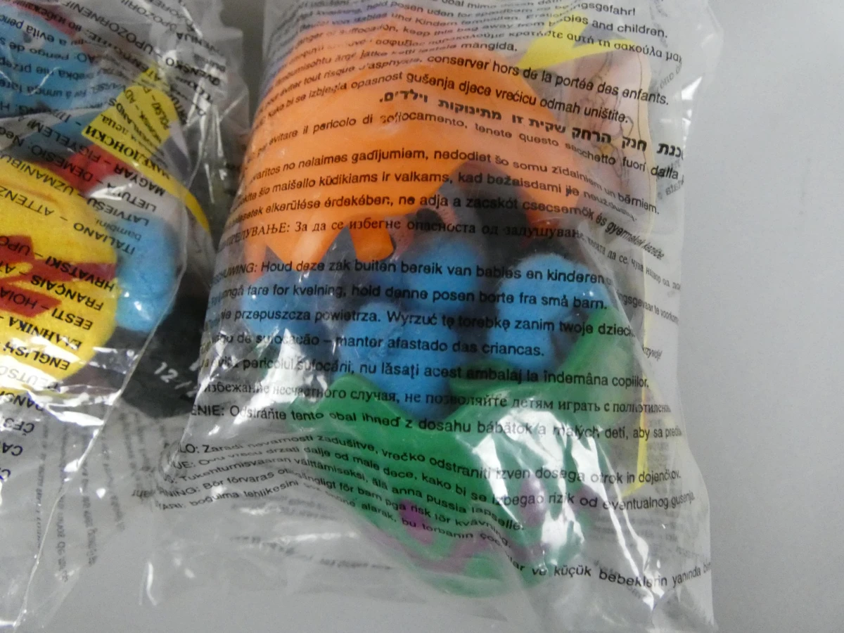 5 smurfen Happy meal figuren - foto 4