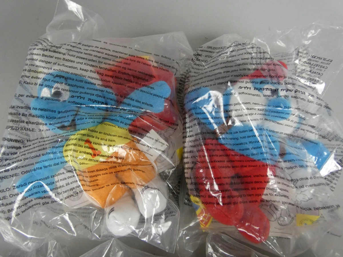 5 smurfen Happy meal figuren - foto 2