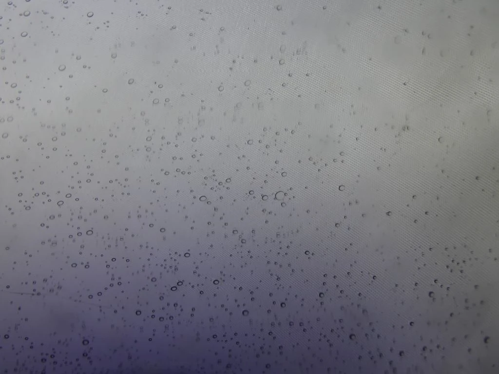Blauwe glazen karaf met handvat - foto 6