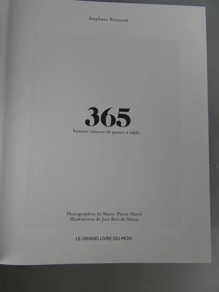 Kookboek 365 Bonnes Raisons de Passer à Table - foto 6