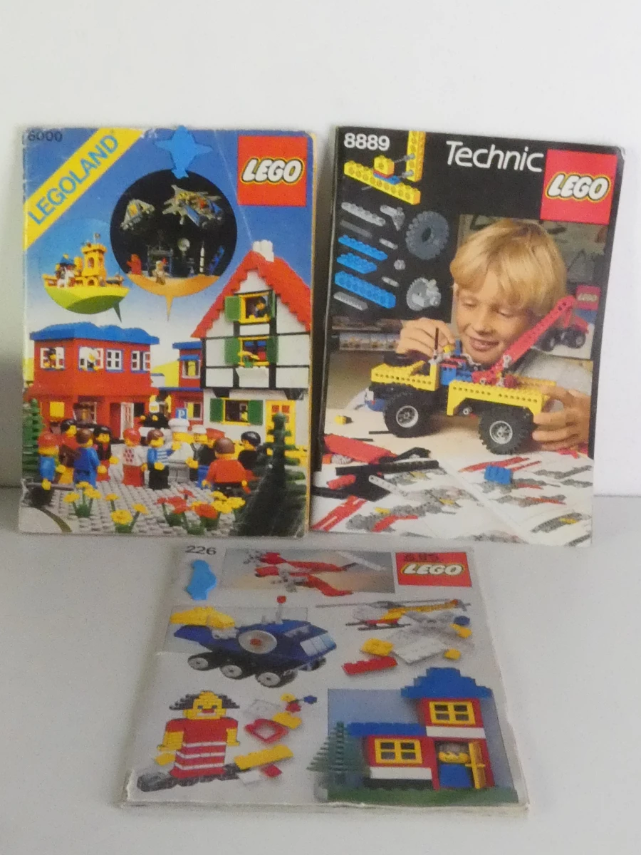 Houten Lego-opbergdoos met vakjes en gemengde Lego-onderdelen - foto 16