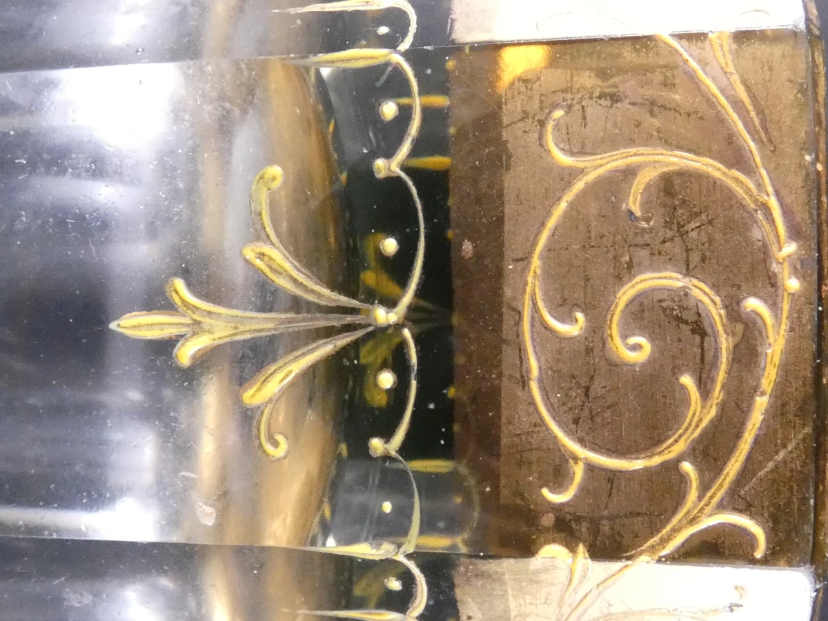 Art-Nouveau glazen vaas - foto 3