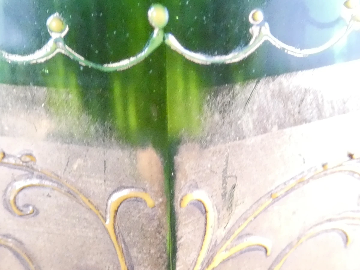 Art-Nouveau glazen vaas - foto 8