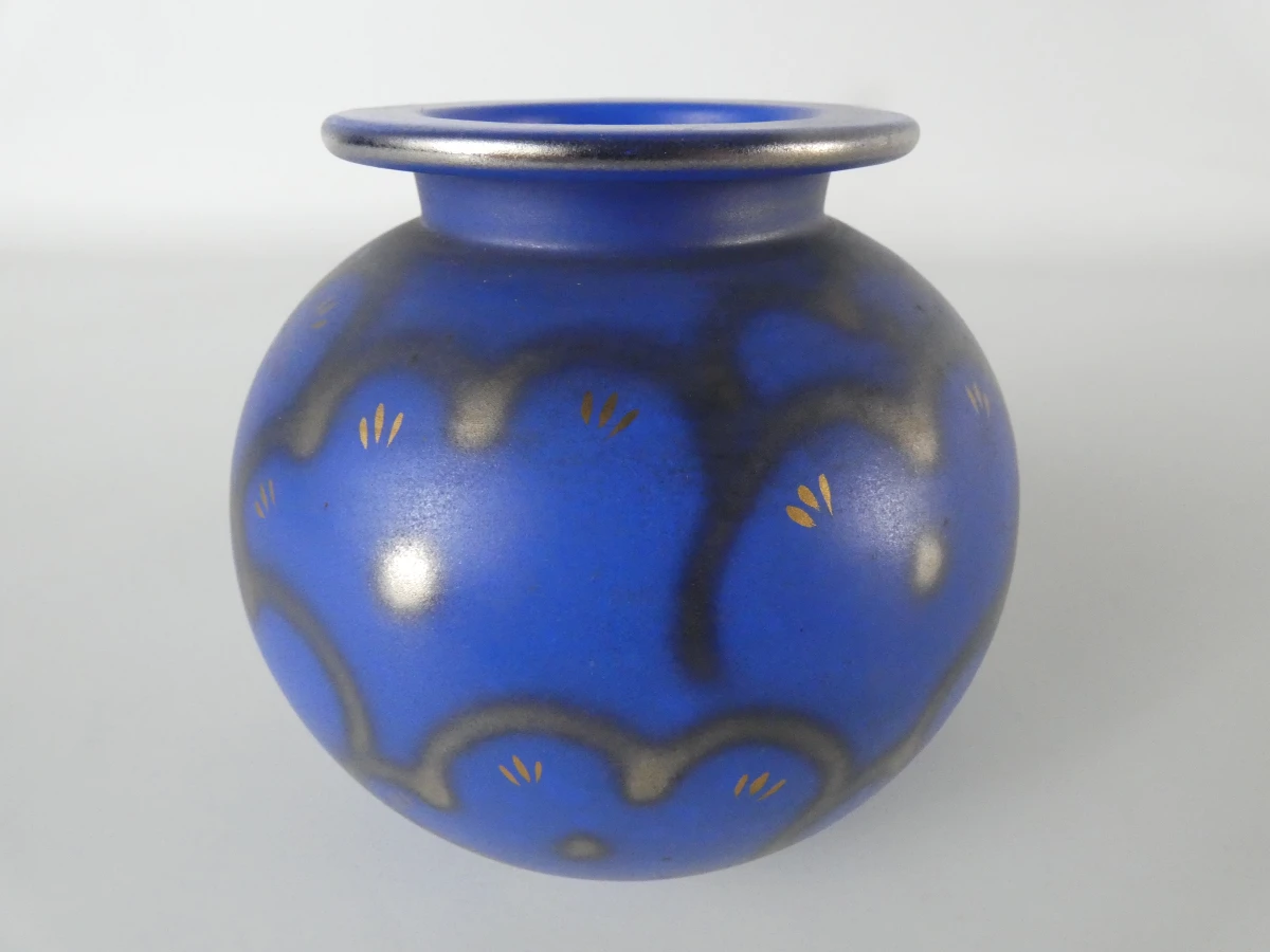 Vintage aardewerken vaas van Villeroy & Boch - foto 2